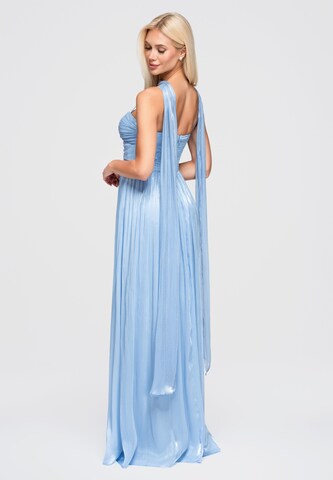 Ombre Avondjurk in Blauw