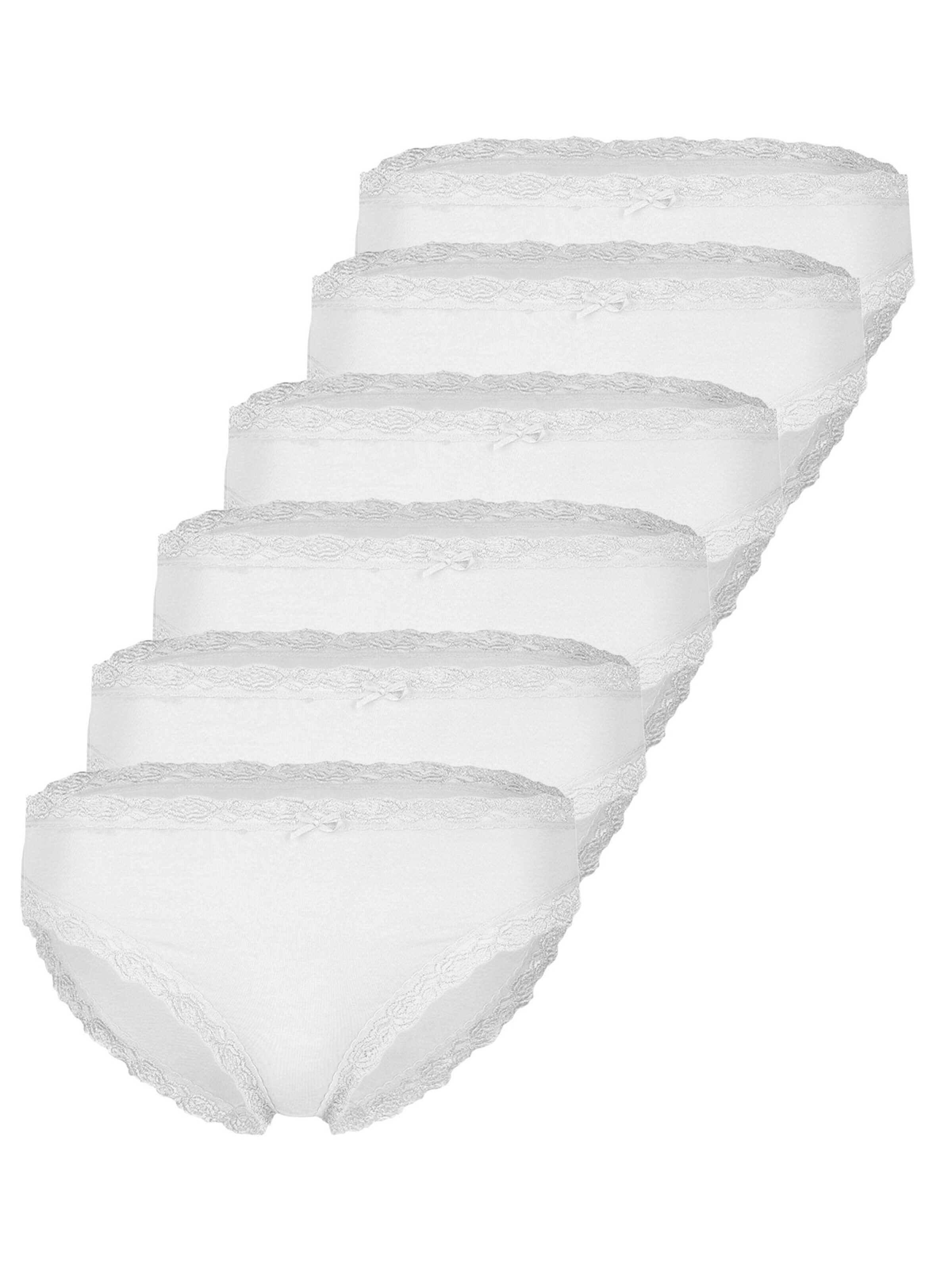 Nina von C. Panty 'Multiple Packs' in White