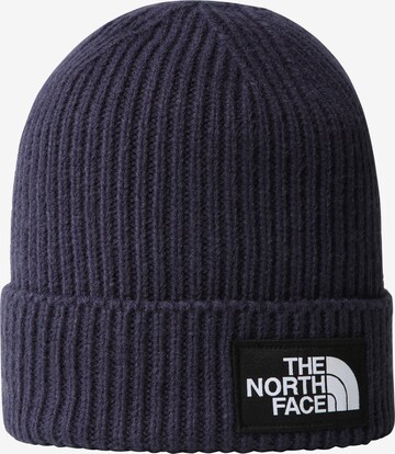 THE NORTH FACE Sports beanie in Blue: front