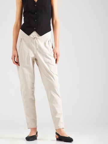 MAC Regular Hose 'Easy' in Beige: Vorderseite