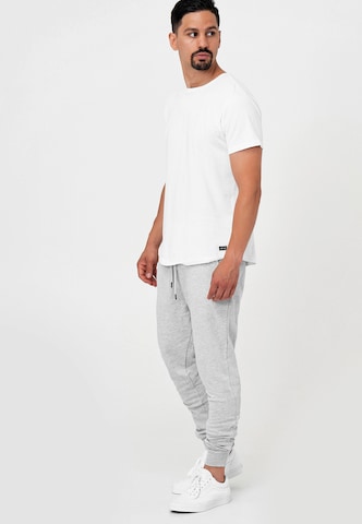 INDICODE JEANS Tapered Pants 'Eberline' in Grey
