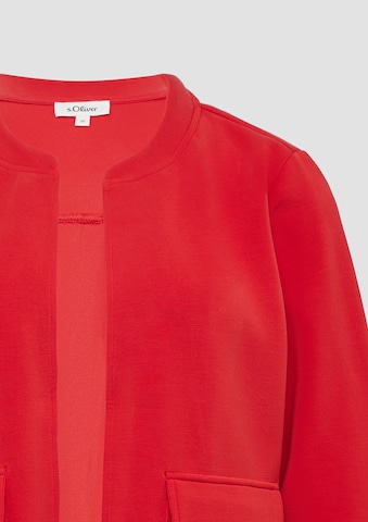s.Oliver Sweatjacke in Rot