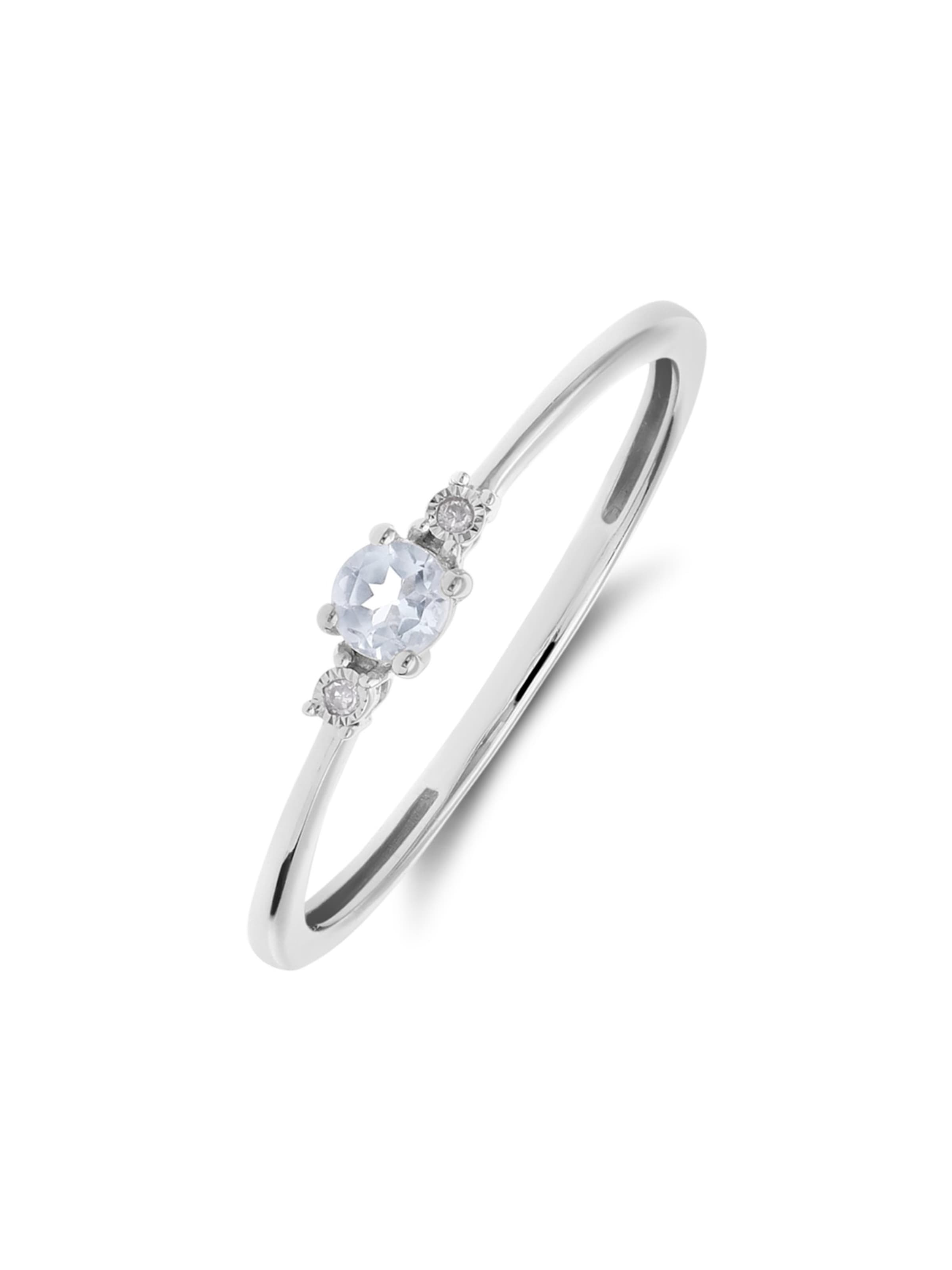 Lucardi Ring in Zilver: voorkant