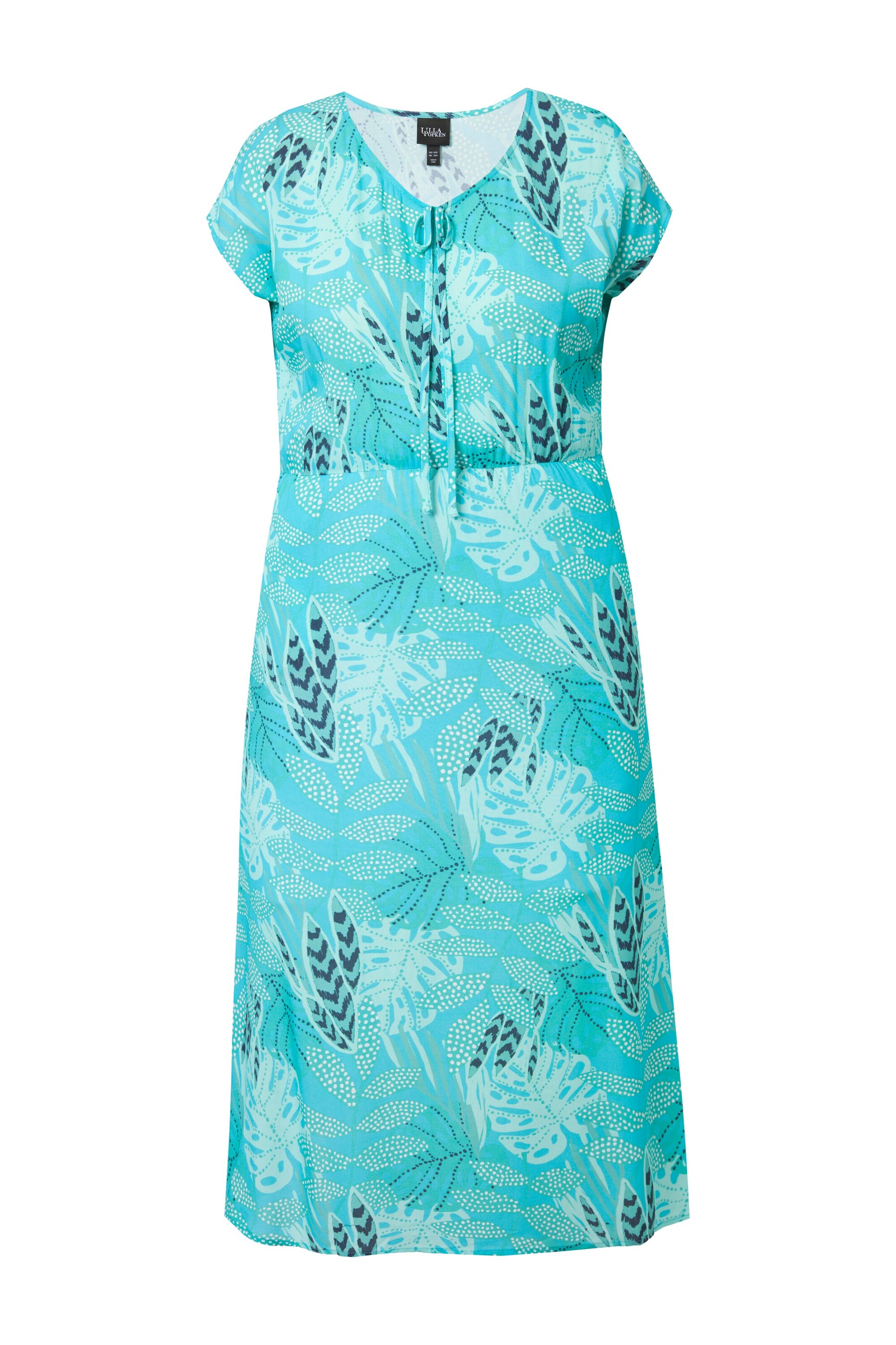 Ulla Popken Dress in Blue: front