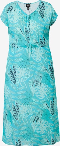Ulla Popken Dress in Blue: front