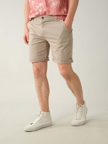 Deeluxe Slimfit Broek 'VARTY' in Bruin