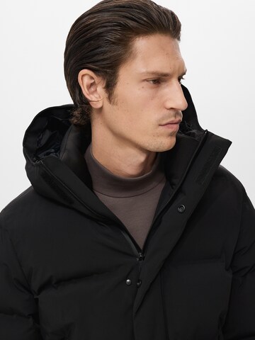 MANGO MAN Winter coat 'Oslo' in Black