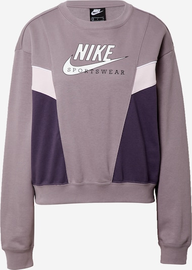 Nike Sportswear Sudadera en lila / lila oscuro / blanco, Vista del producto