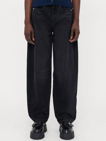 Only Tall Barrel Jeansy 'ONLCHARA' w kolorze czarny: przód