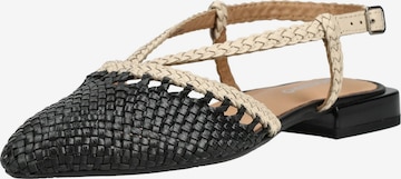 Ballerines GIOSEPPO en noir : devant