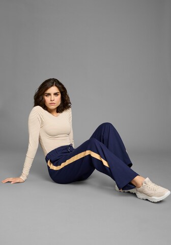 LAURA SCOTT Wide leg Pants in Blue