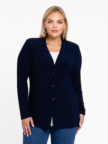 Blazer YOEK en bleu : devant