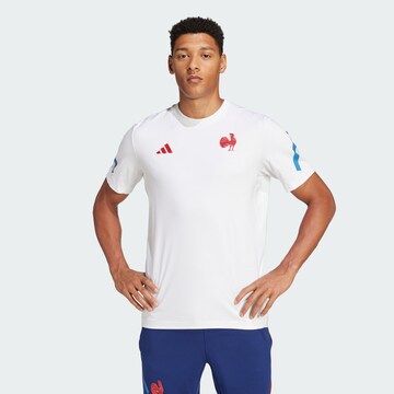 Maillot 'France Travel Z.N.E.' ADIDAS PERFORMANCE en blanc : devant