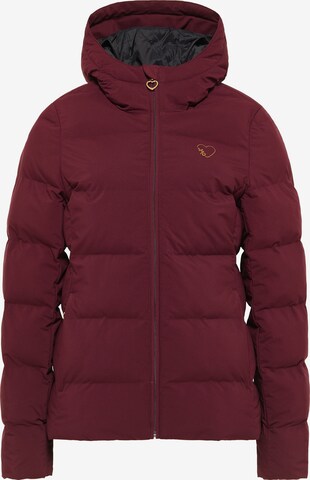 MYMO Winter Jacket in Red: front