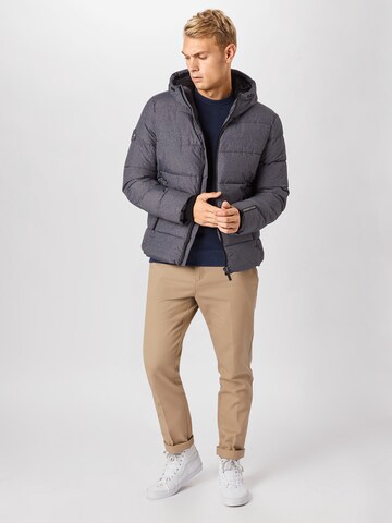 Superdry Regular Fit Jacke in Grau