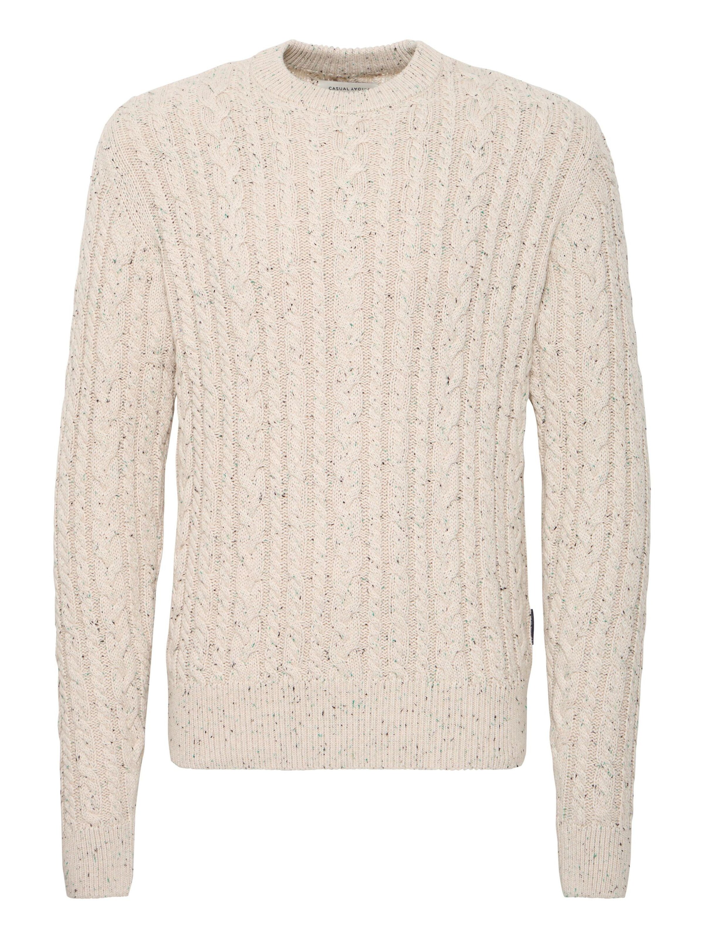 Casual Friday Pullover 'KARL' in Beige: Vorderseite