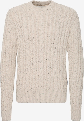 Casual Friday Sweater 'KARL' in Beige: front