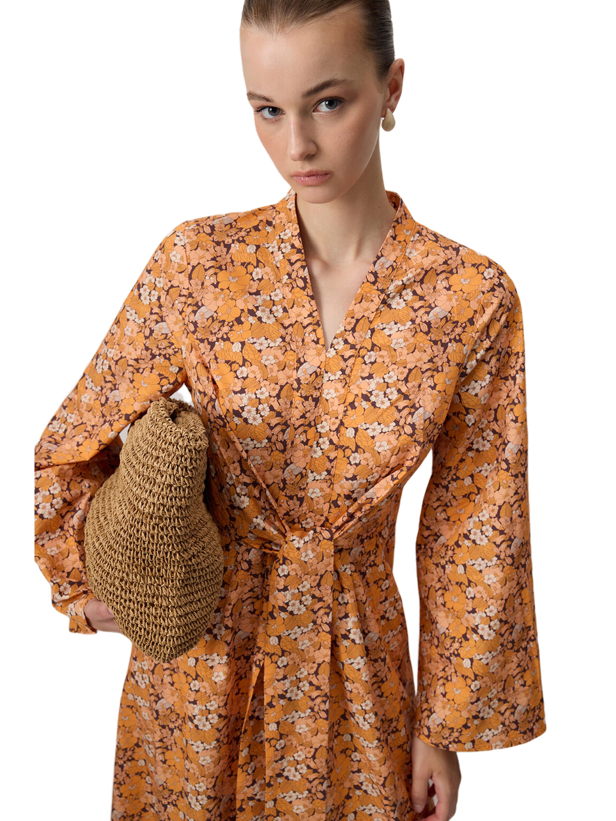 Touche Prive Kleid in Orange