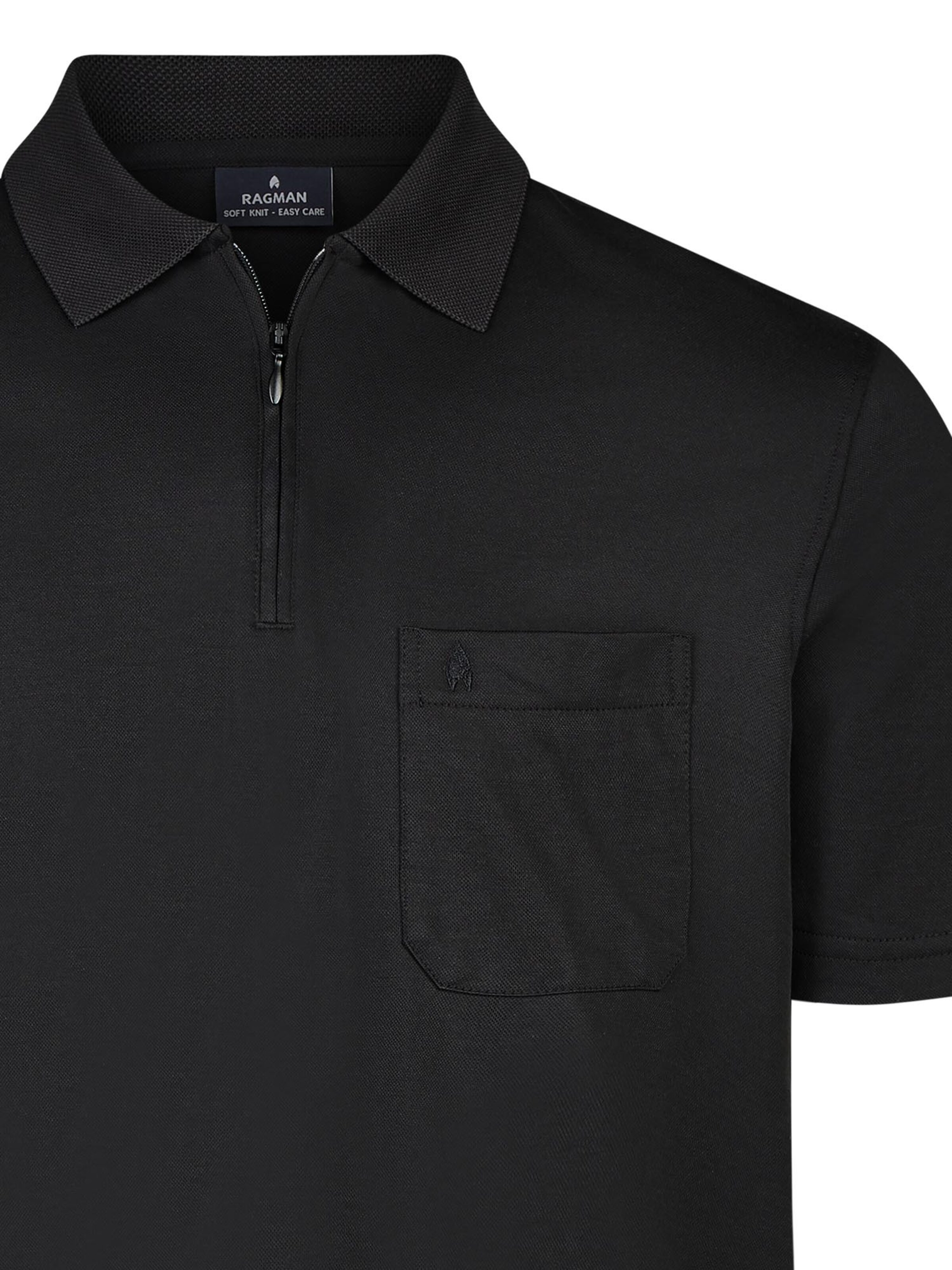 Ragman Shirt in Zwart