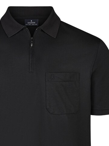 Ragman Shirt 'Basic'‌‌‌‌‌ in Schwarz