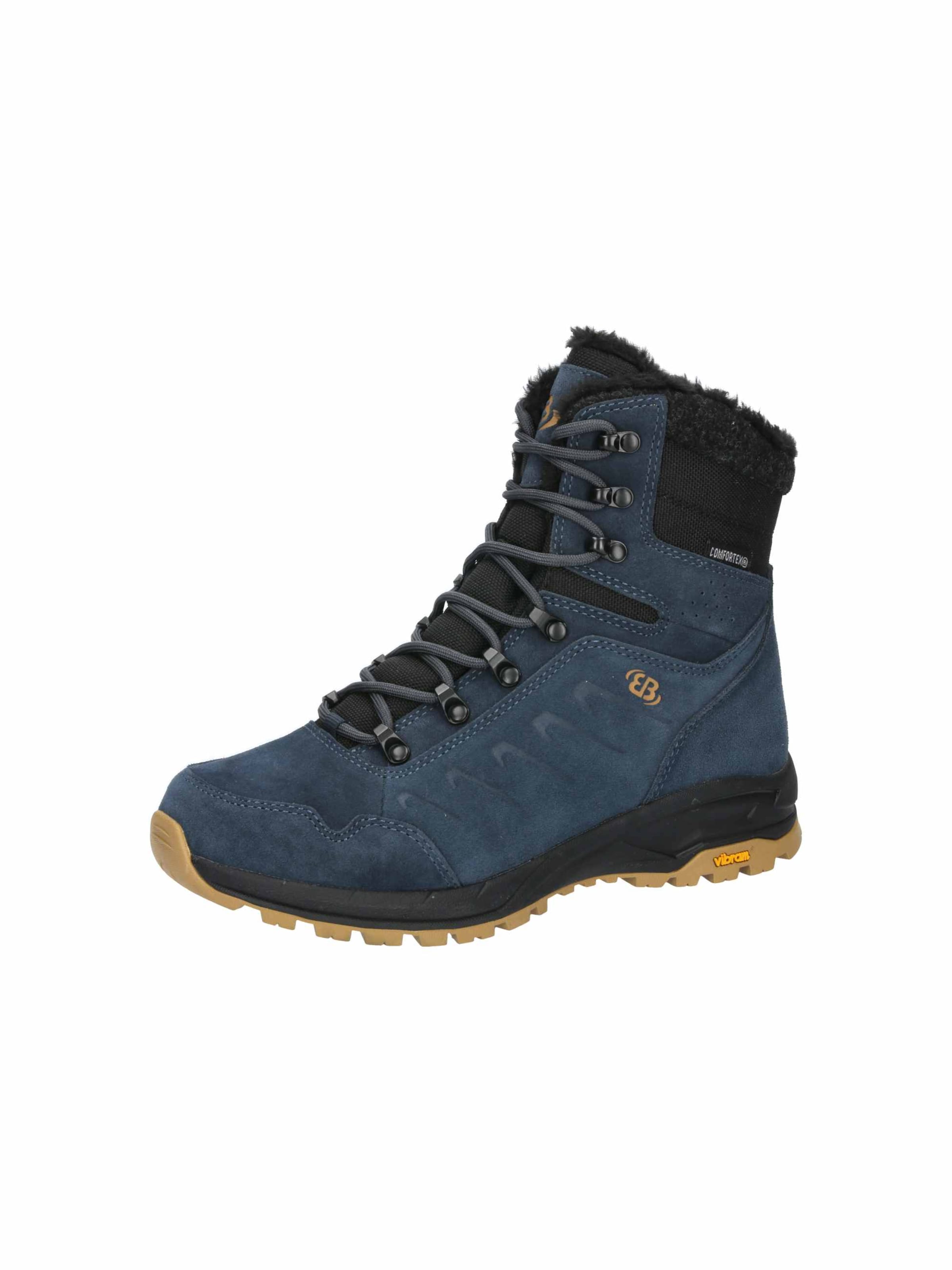 Brütting Snowboots ' Niara ' in Blau: Vorderseite