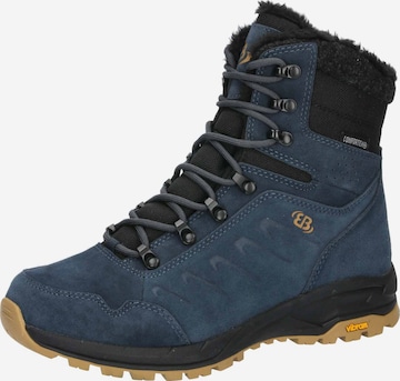 Brütting Snowboots ' Niara ' in Blau: Vorderseite