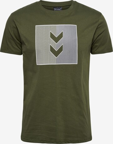 Hummel Performance Shirt 'ACTIVE' in Green: front