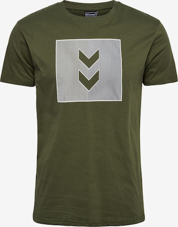 Hummel Performance Shirt 'ACTIVE' in Green: front