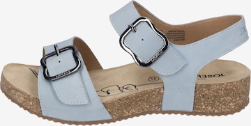 JOSEF SEIBEL Sandals 'Tonga 62' in Blue: front