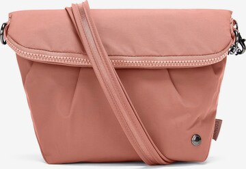 Pacsafe Crossbody Bag in Pink: front