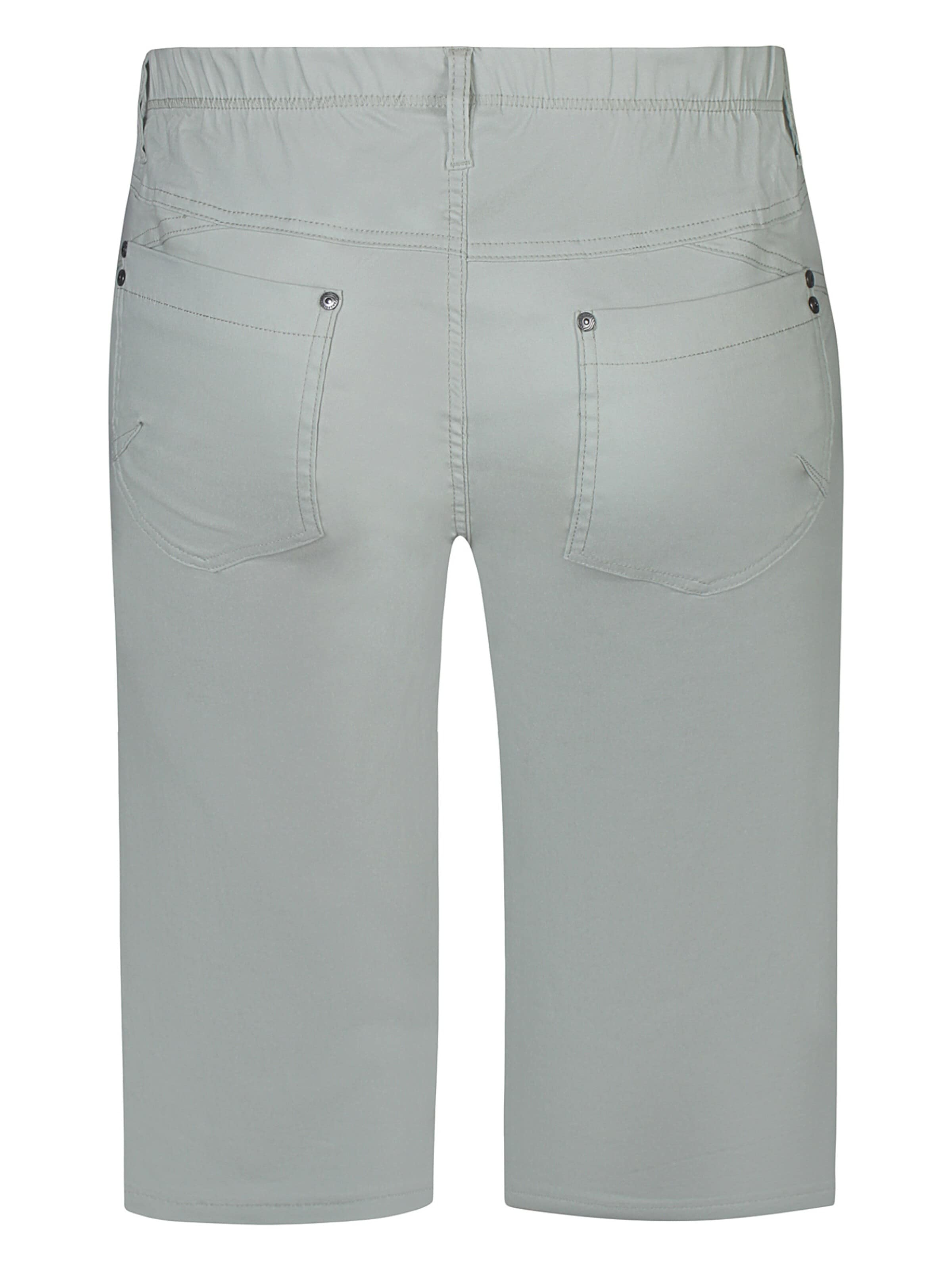 Zhenzi Regular Broek 'Twist 189' in Groen