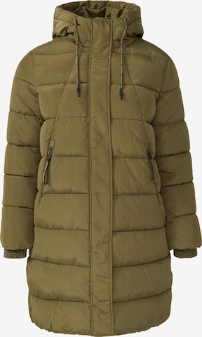 Manteau d’hiver QS en vert : devant