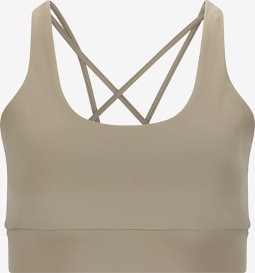 Athlecia Sports bra 'Gaby' in Brown: front