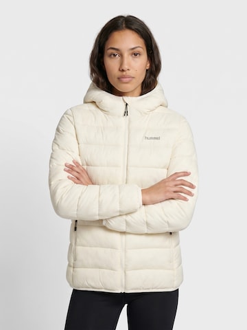 Veste d’hiver Hummel en blanc : devant
