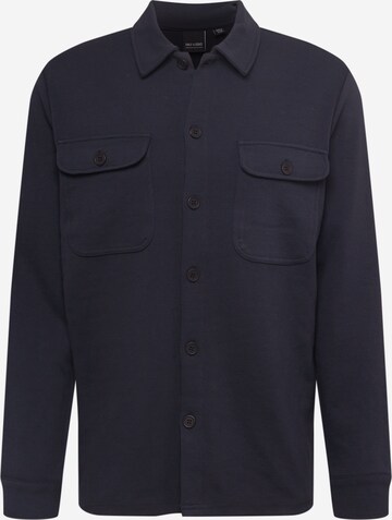 Only & Sons Button Up Shirt 'NEW KODYL' in Black: front