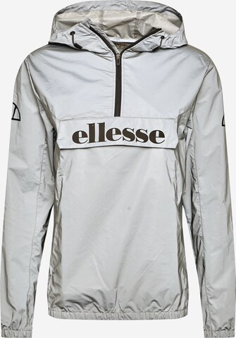 ELLESSE Regular Fit Sportjacke 'Acera' in Silber: predná strana