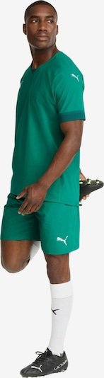 PUMA Pantalon de sport 'Puma Teamfinal Shorts' en XXL en vert, Vue avec produit