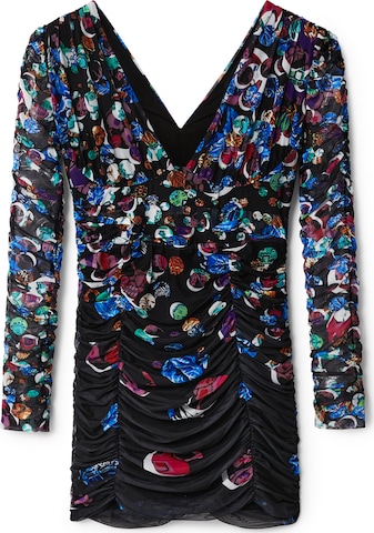 Desigual Jurk 'CONFETTI' in Zwart: voorkant