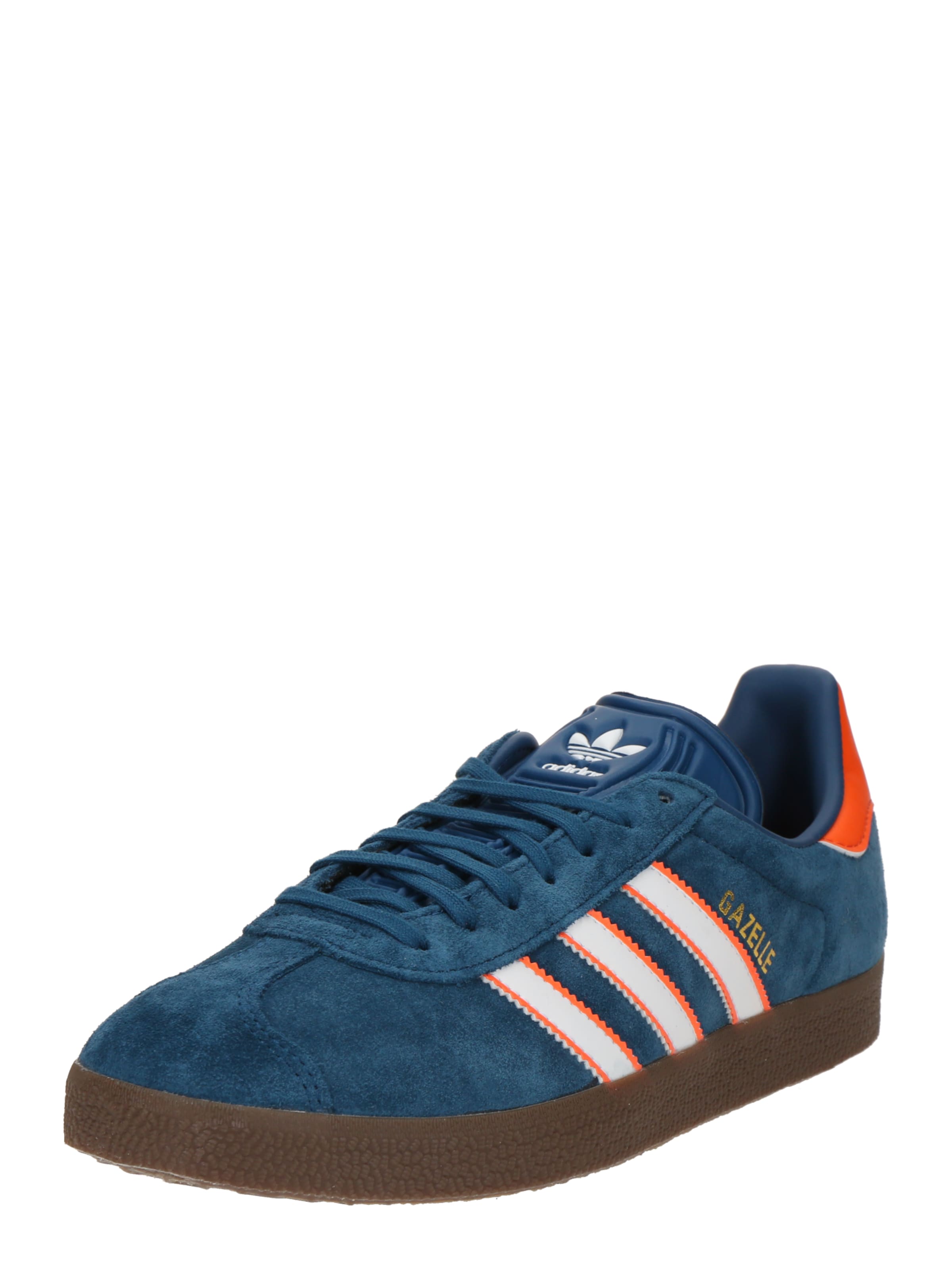 Sneaker low 'GAZELLE' de la ADIDAS ORIGINALS pe albastru: față