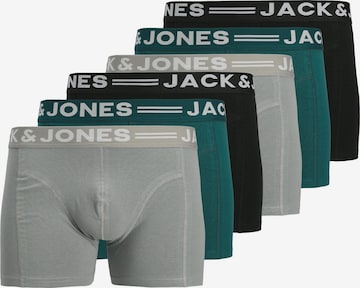 JACK & JONES Boxershorts 'Sense' in Groen: voorkant