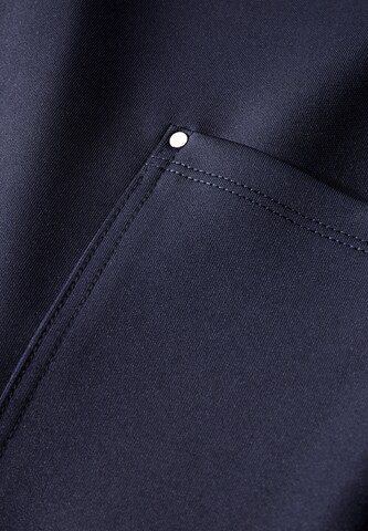 STREET ONE Slimfit Jersey Twill Cargo-Hose in Blau