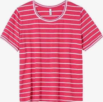 T-shirt SHEEGO en rose : devant