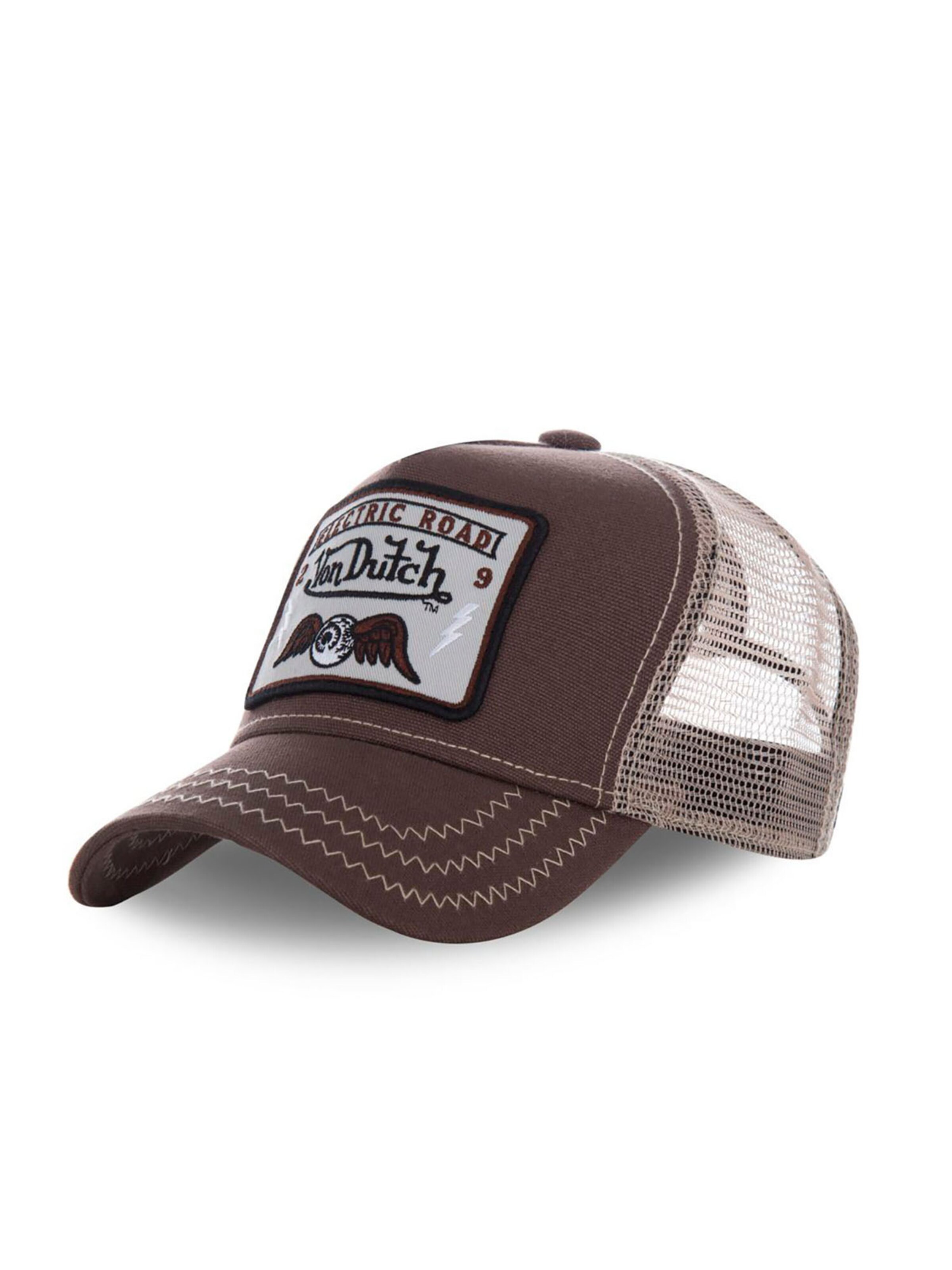 Von Dutch Cap 'Flying Eye'‌‌‌‌‌‌‌‌ in Braun