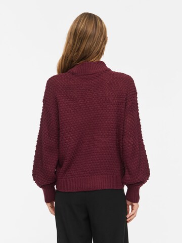 VILA Sweater 'IOMY' in Brown