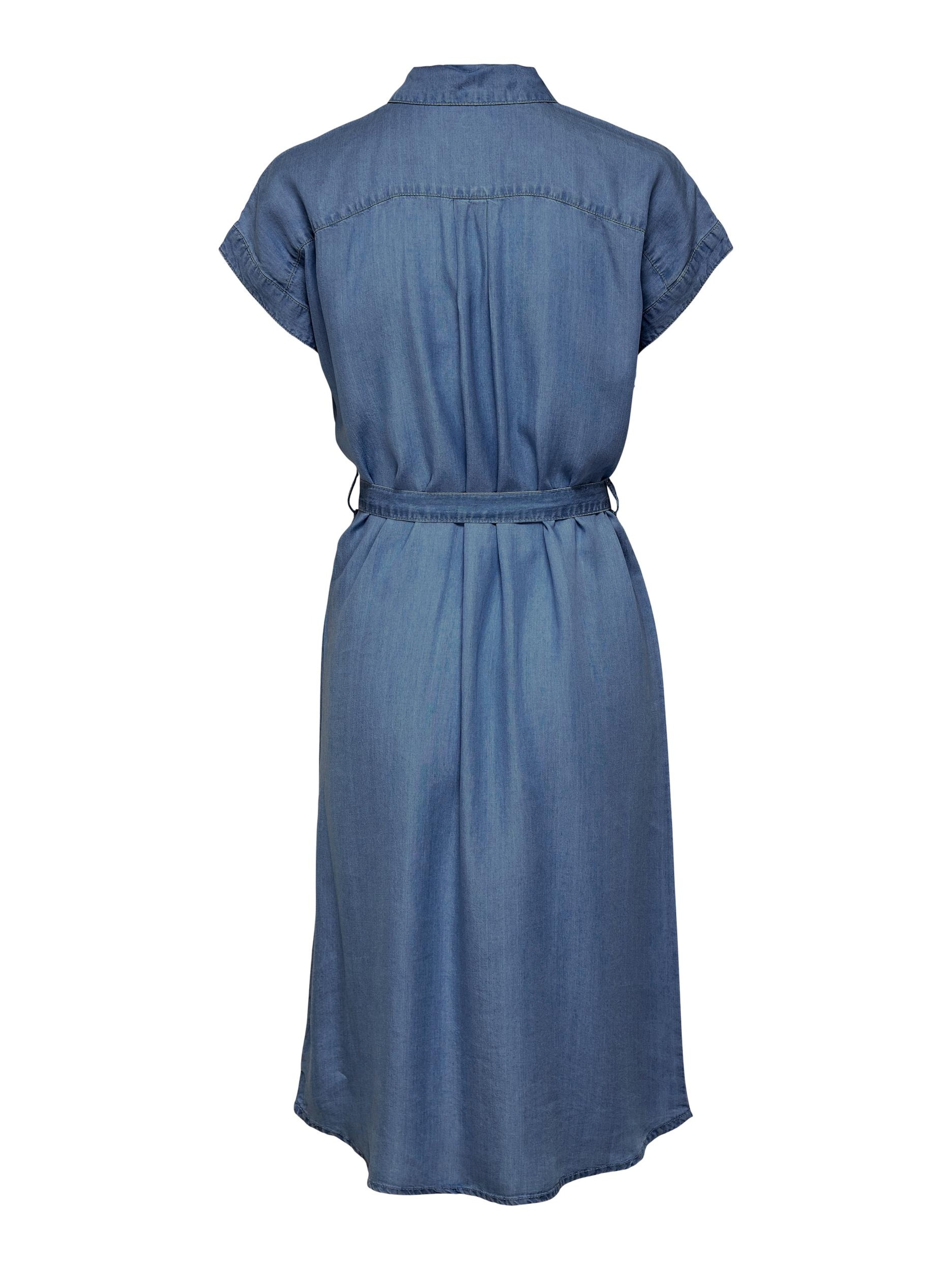 ONLY Shirt Dress 'Pema' in Blue