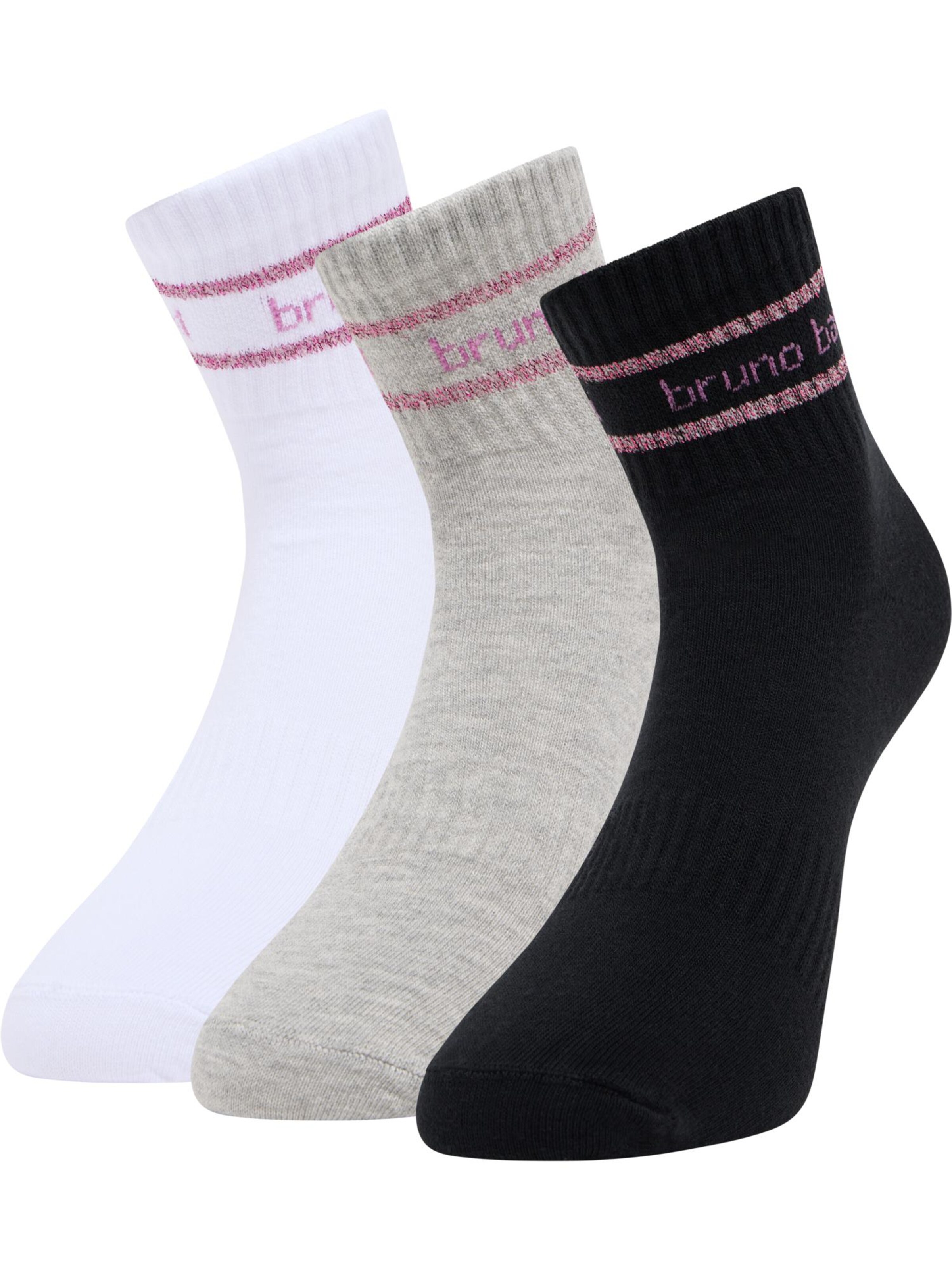 Bruno Banani Socken 'Donaldson' in Grau: Vorderseite
