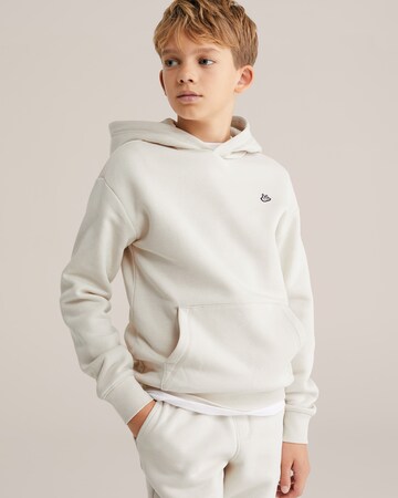 WE Fashion Sweatshirt in Beige: front