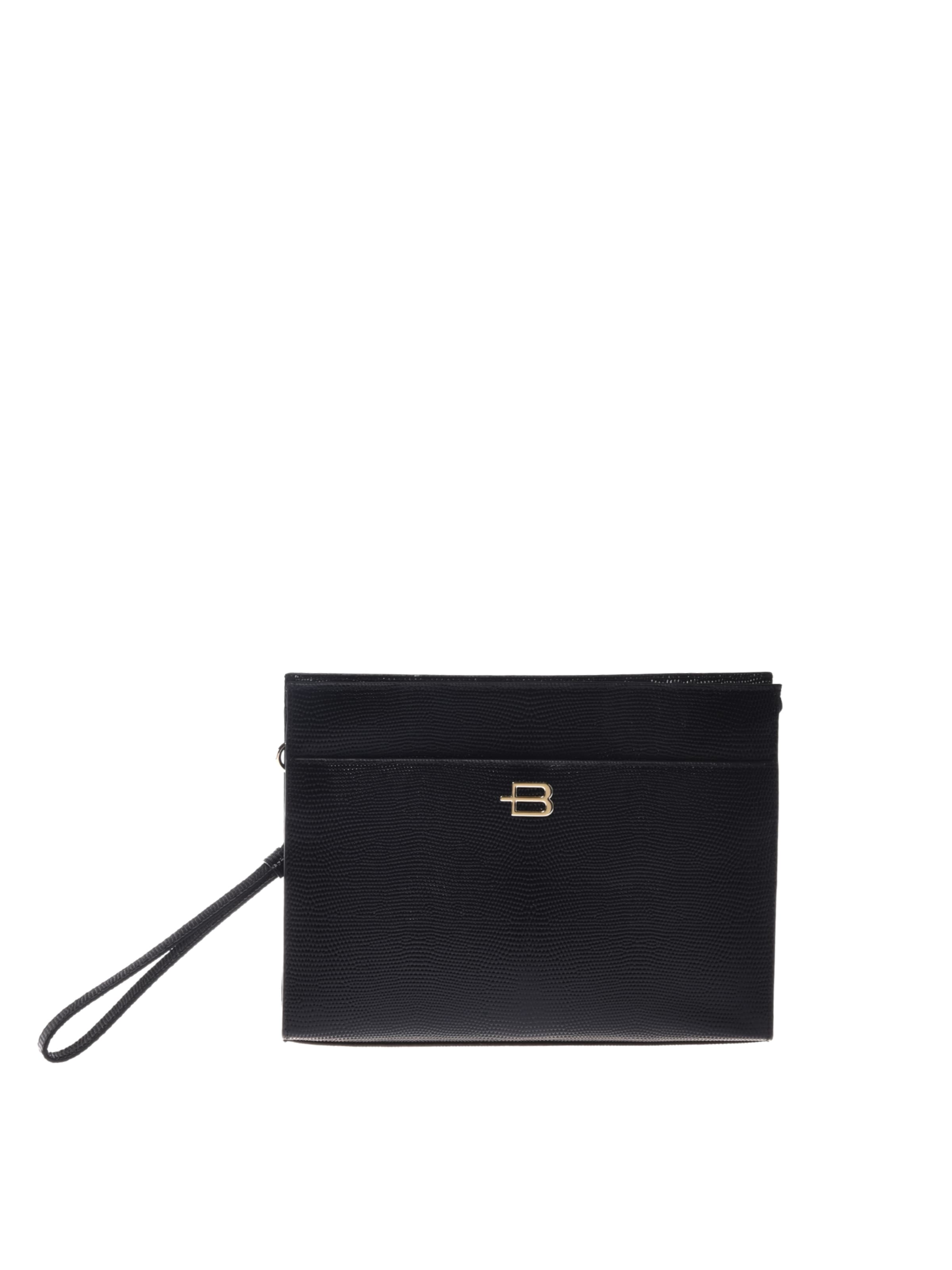 BALDININI Clutch in Black: front
