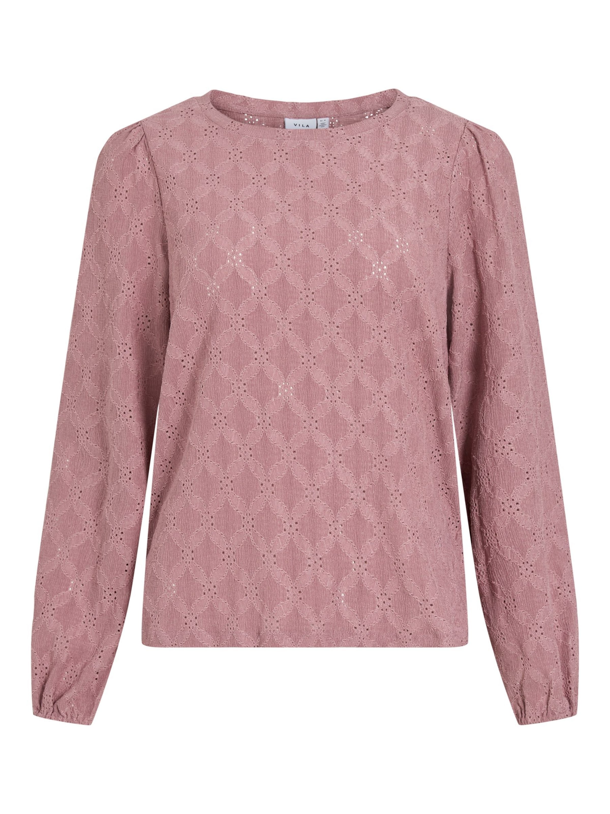 VILA - Camiseta 'VIASTA' en rosa: frente