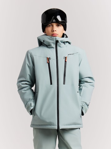 PROTEST Sports jacket 'PRTWixan JR' in Grey: front